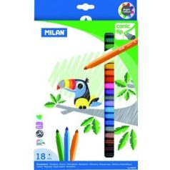 Filctollkészlet, MILAN, 631, 18 színű