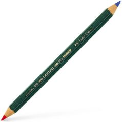 Postairon, FABER-CASTELL, háromszög alakú, piros-kék