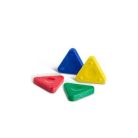 Zsírkréta készlet, PRIMO, háromszög alakú, (marok), 6 színű, 074TRI16